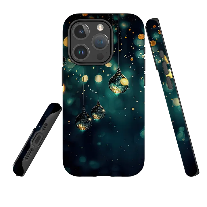 Soft Design Elegant Appearance iPhone MagSafe Tough Case - Blue Drips II