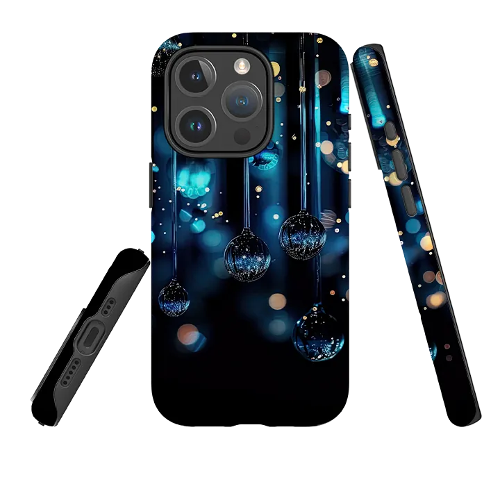 iPhone MagSafe Tough Case - Blue Drips Premium Edge