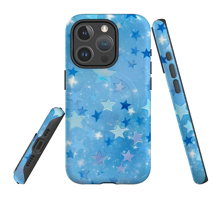 iPhone MagSafe Tough Case - Blue Stars II Gift Choice