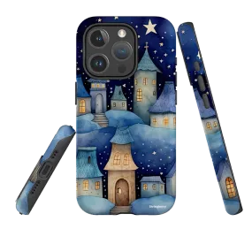 Durable Detail iPhone MagSafe Tough Case -  Blue Stars