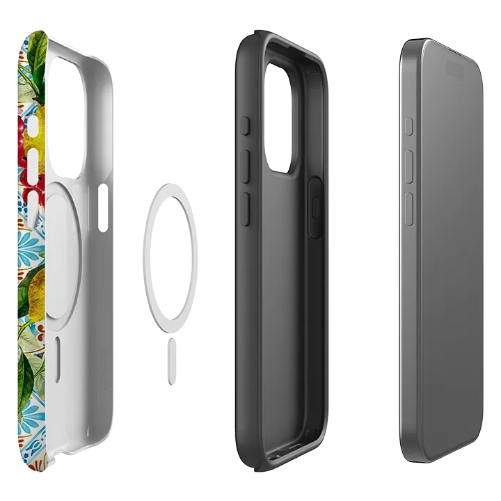 iPhone MagSafe Tough Case - Cagliari Pattern Soft Material
