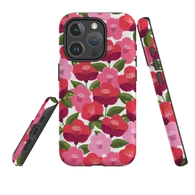 iPhone MagSafe Tough Case -  Camellia I By Ali Brookes Matte Texture Surface