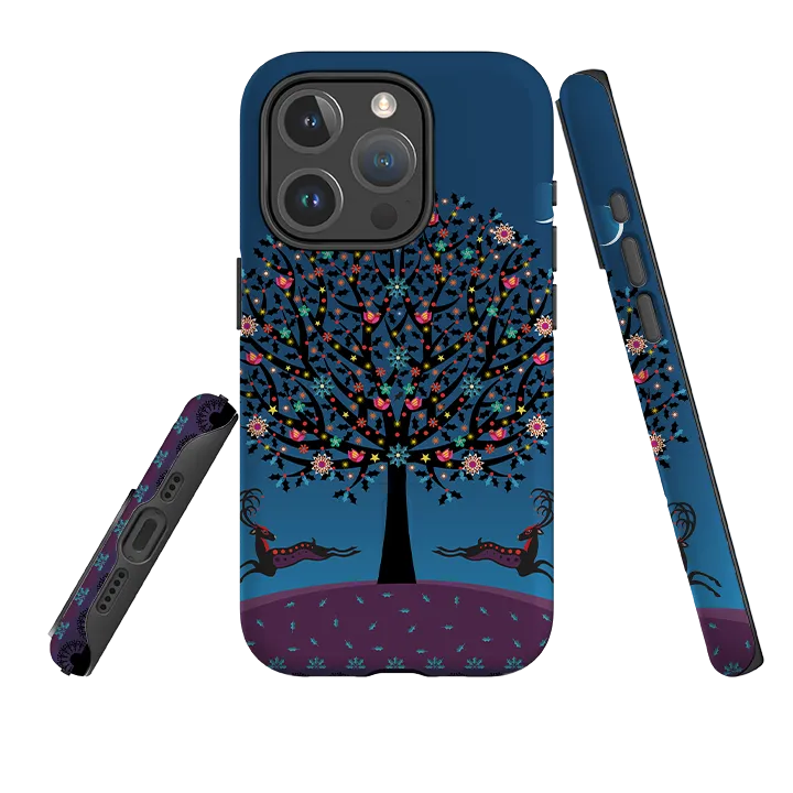 iPhone MagSafe Tough Case -  Card By Patternista Shock Absorber Smooth Form Texture