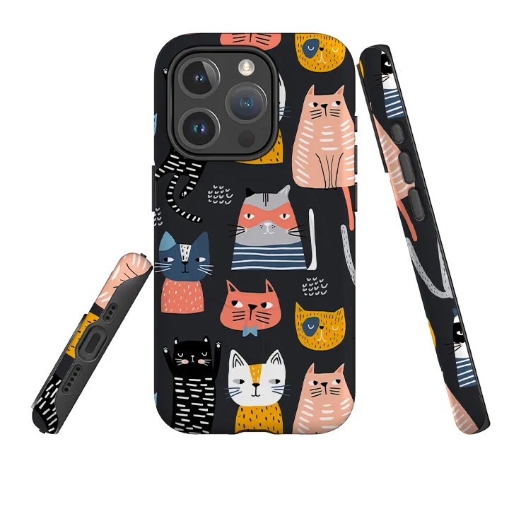 iPhone MagSafe Tough Case -  Catastrophe Polished Finish Texture