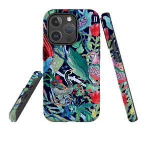 Ergonomic Shape Lightweight Feel iPhone MagSafe Tough Case - Christmas Days I By Emma Frances Grant