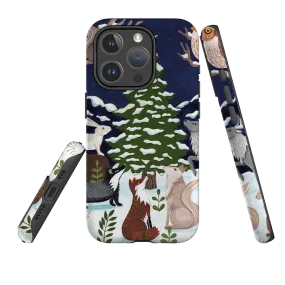 iPhone MagSafe Tough Case - Christmas Tree By Bex Parkin Heat dissipation