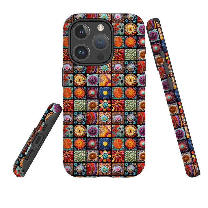 Protective Layer Modern Pattern iPhone MagSafe Tough Case - Cinzia