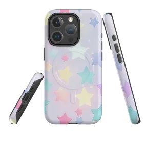 Protective Texture Finish iPhone MagSafe Tough Case - Cloud Stars III
