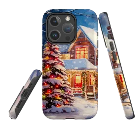 Matte Layer Matte Edge iPhone MagSafe Tough Case -  Cold In December II