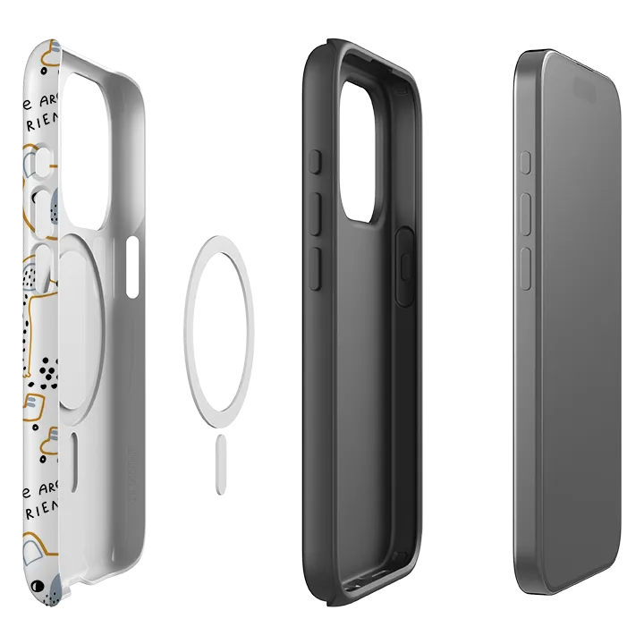 iPhone MagSafe Tough Case -  Cool Bone Light Protection