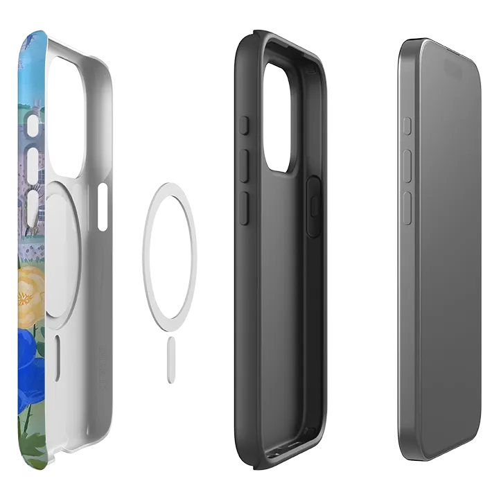 Comfort Feel Ultra Slim iPhone MagSafe Tough Case - Cottage By Mary Stubberfield