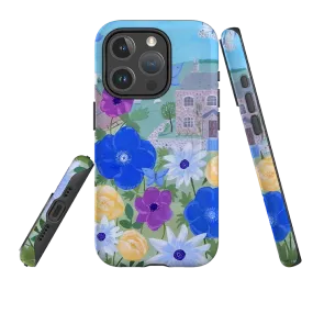 Minimal Design Durable Grip iPhone MagSafe Tough Case - Cottage By Mary Stubberfield