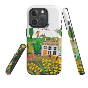 iPhone MagSafe Tough Case - Countryscape III By Tracey English Comfort Texture Finish