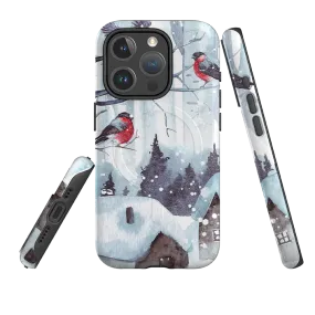 iPhone MagSafe Tough Case - Cozy Xmas Day Modern Pattern