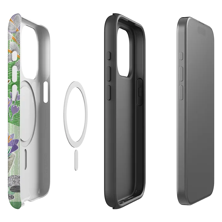 iPhone MagSafe Tough Case -  Crocus By Liane Payne Subtle design