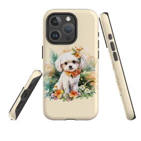 Polished Finish iPhone MagSafe Tough Case - Cute Dog B