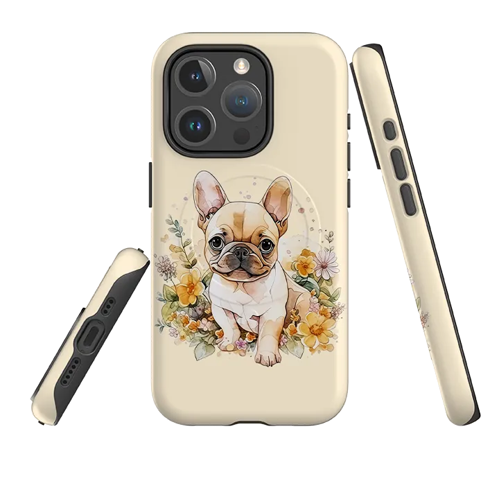 iPhone MagSafe Tough Case - Cute Dog C Premium Build Non Slip