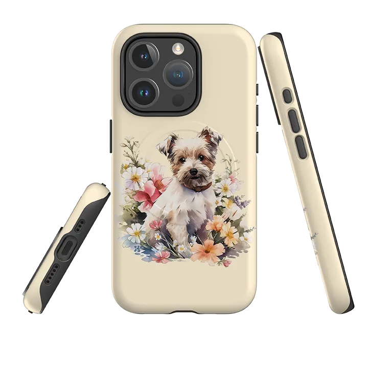 iPhone MagSafe Tough Case - Cute Dog E Durable Material Smooth Coating