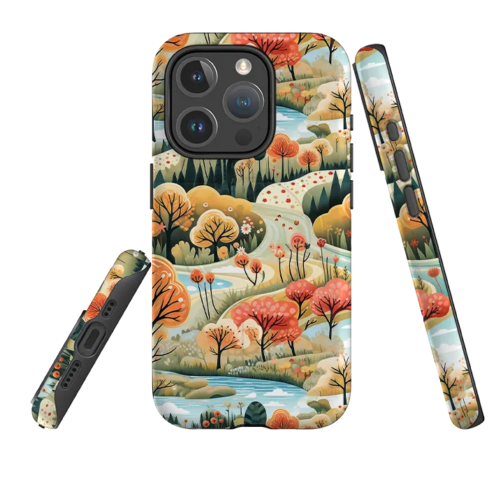 iPhone MagSafe Tough Case -  Delamere Forest Durable Detail