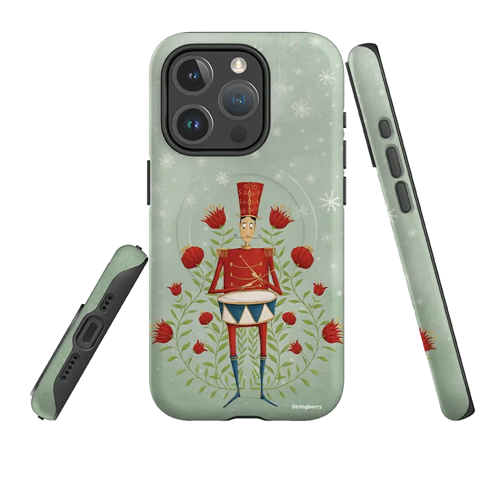 iPhone MagSafe Tough Case - Drummer Aqua By Maja Lindberg Flexible Protection