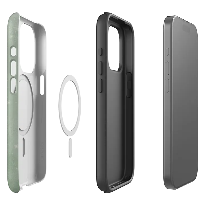 Protective Form Fit iPhone MagSafe Tough Case - Drummer Aqua By Maja Lindberg