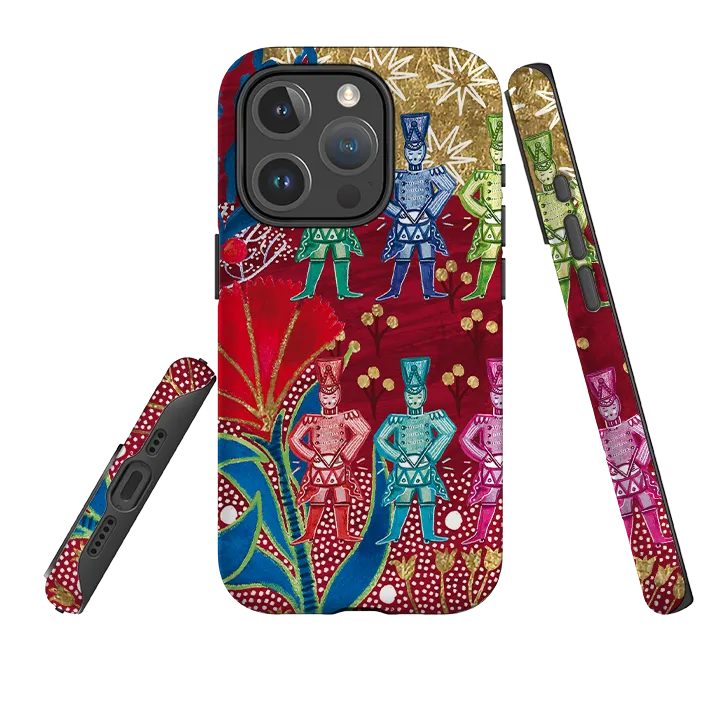 iPhone MagSafe Tough Case - Drummers Drumming By Emma Frances Grant Comfort Texture Comfort Style