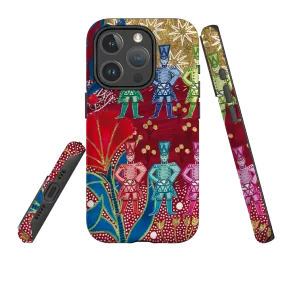 iPhone MagSafe Tough Case - Drummers Drumming By Emma Frances Grant Comfort Texture Comfort Style