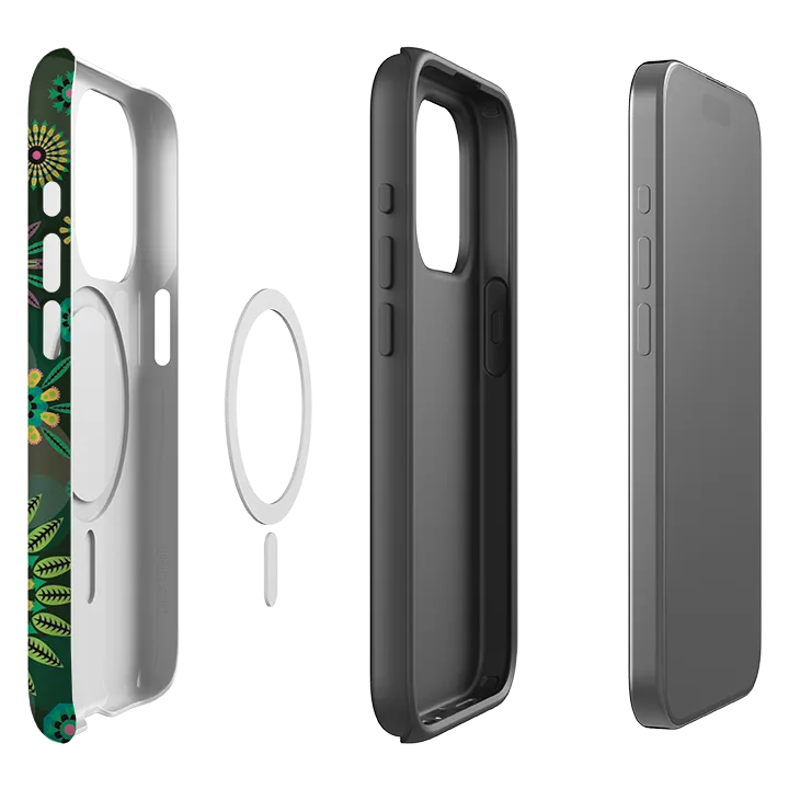 iPhone MagSafe Tough Case -  Ella By Patternista Durable Pattern Modern Texture Build