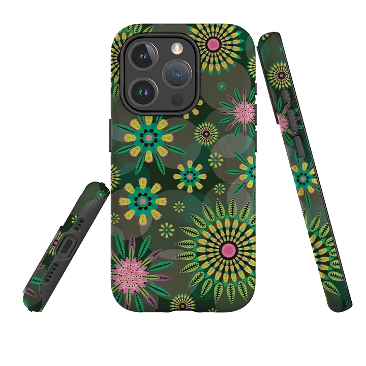 iPhone MagSafe Tough Case -  Ella By Patternista Modern Detail Glossy Look