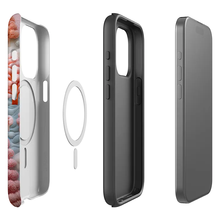 iPhone MagSafe Tough Case -  Embroidery Christmas Urban Fashion Fashion Texture