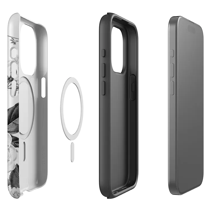 Elegant Build Durable Protection Layer iPhone MagSafe Tough Case - Encore Garden II