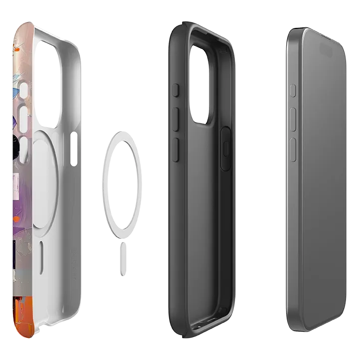 iPhone MagSafe Tough Case - Essence Floral Shock Proof