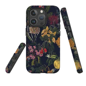 Ergonomic grip Protective Detail iPhone MagSafe Tough Case -  Exotica Black