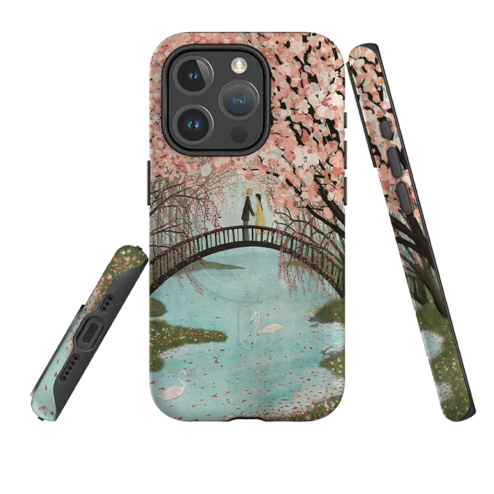 iPhone MagSafe Tough Case - Fallin By Maja Lindberg Light Design