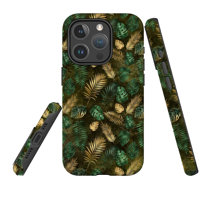 Protective Shell Comfort Feel iPhone MagSafe Tough Case - Feather Greens