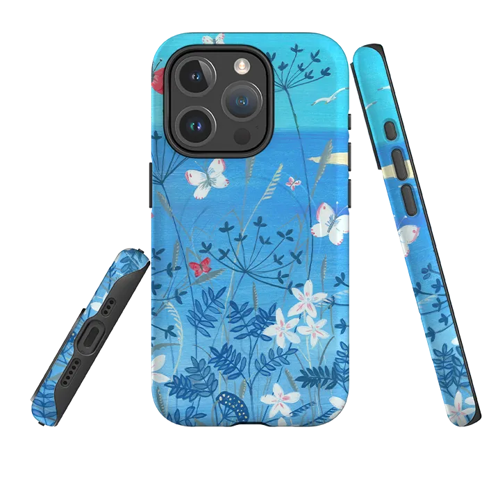 Premium Finish iPhone MagSafe Tough Case - Floral By Mary Stubberfield