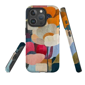 Protective Texture Layer Gloss Finish iPhone MagSafe Tough Case - Floral Lane