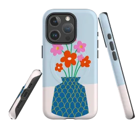 iPhone MagSafe Tough Case - Floral Vase II Smooth Finish