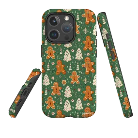 iPhone MagSafe Tough Case -  Ginger Bread Xmas II Flexible structure Protective Layer