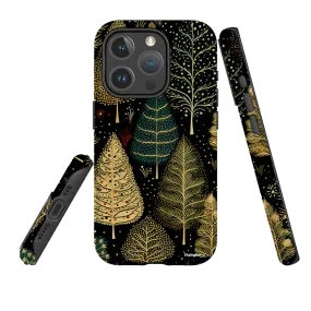 Comfort Edge iPhone MagSafe Tough Case -  Golden Xmas Trees