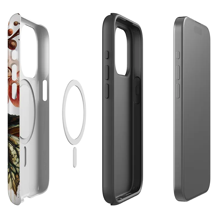 iPhone MagSafe Tough Case - Grafham Floral Vivid colors Slim Profiled