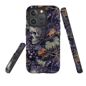 iPhone MagSafe Tough Case - Grape Skull Premium Style