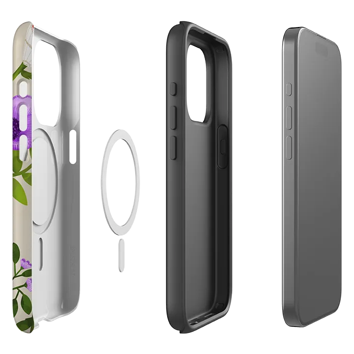 Gloss Layer Finish iPhone MagSafe Tough Case -  Herbarium Oracle By Nina Pace