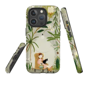 iPhone MagSafe Tough Case - Imaginarium Garden I By Katherine Quinn Soft Layer Minimal Build Texture