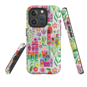 iPhone MagSafe Tough Case - Indian Summer Pale By Tracey English Shock Cushion