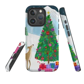 iPhone MagSafe Tough Case - Jolly Season By Bex Parkin Pocket Friendly Matte Design Texture