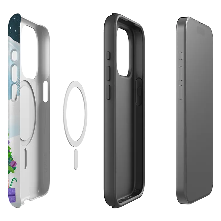 iPhone MagSafe Tough Case - Jolly Season By Bex Parkin Modern Look Finish