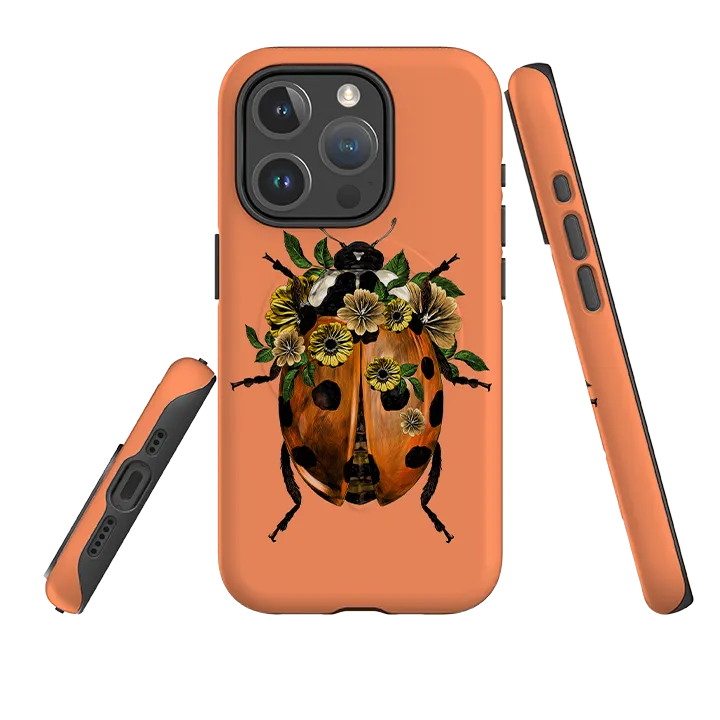 iPhone MagSafe Tough Case - Ladybug Papaya Minimal Form