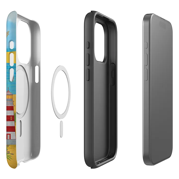 professional accessory Comfort Material iPhone MagSafe Tough Case - Light House By Natalie Pedetti Prack