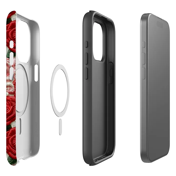 Comfort Accessory iPhone MagSafe Tough Case - Light Roses III